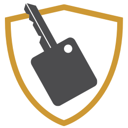 Chevrolet Protection Gap Coverage Logo with a Car Key Icon