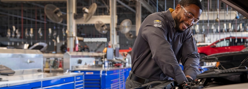 Chevy Underhood Maintenance at the Dealership