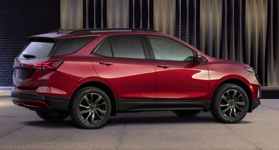 Chevrolet SUV Parked in Front of a Building