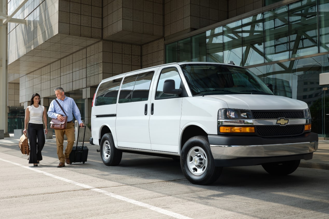 2024 Chevrolet Express Passenger Van Seating