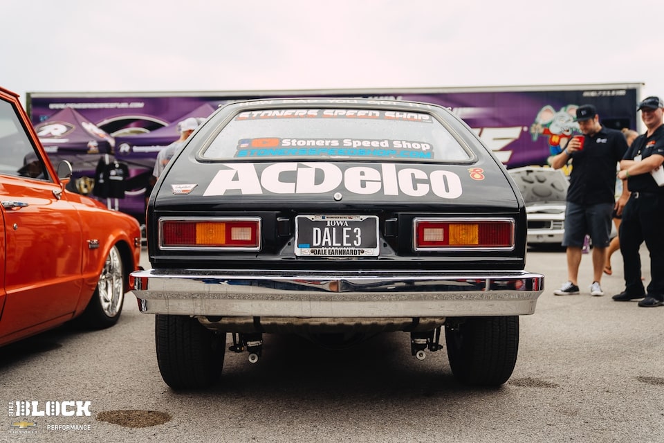 This 1976 Chevette is a tribute to Dale Earnhardt.