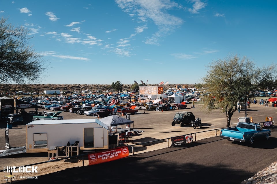 Cars and trucks covered the grounds at WestWorld of Scottsdale during the 2022 Goodguys Southwest Nationals.