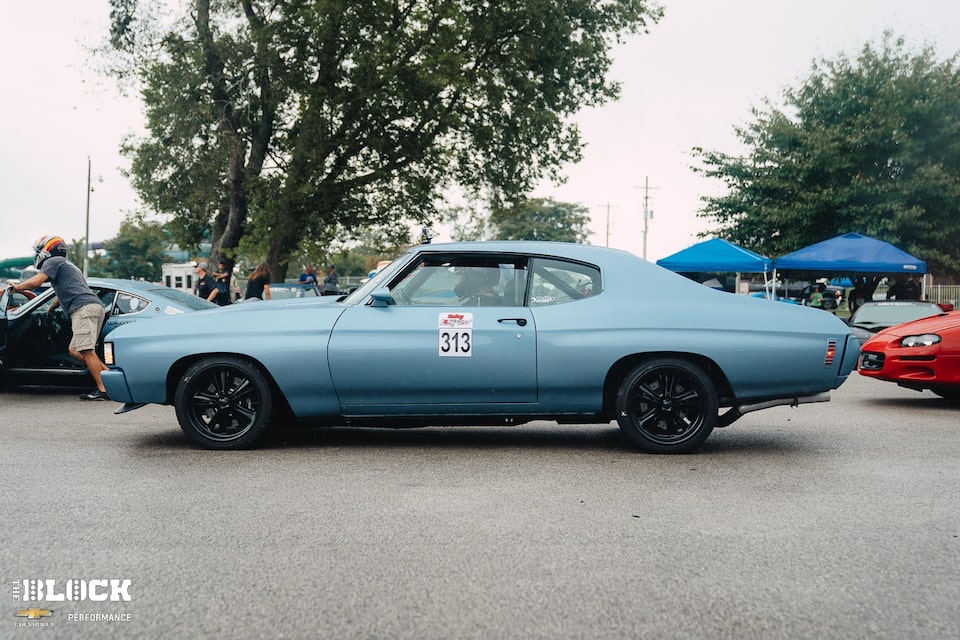 Jeff DiDonato took part in an autocross competition for the first time during this year's Holley LS Fest East event.