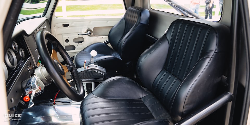 The C10’s interior is also designed for performance.