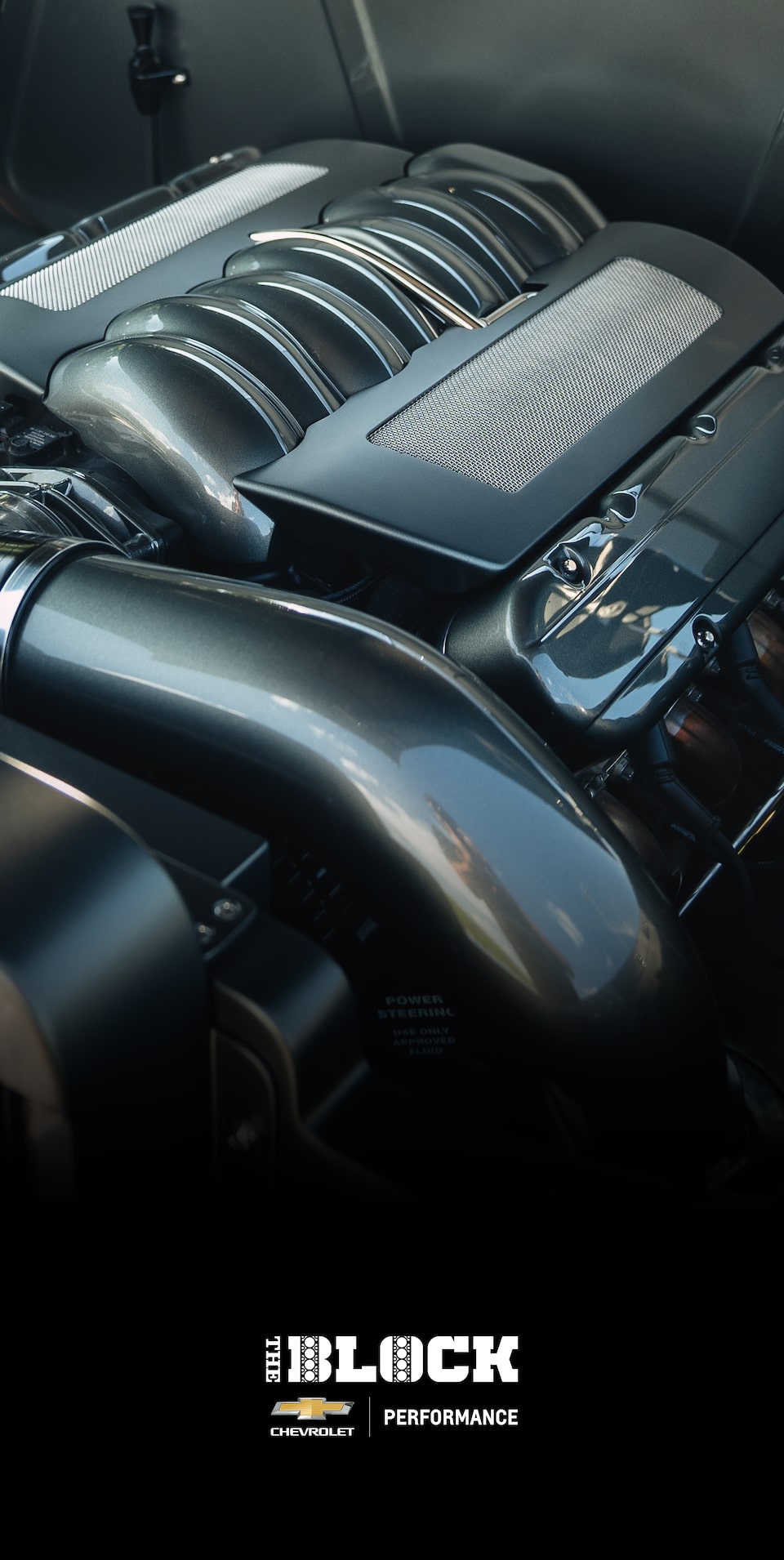 Close-up of an LS3 Engine and Connect & Cruise System in a 1952 Chevrolet Tin Woody