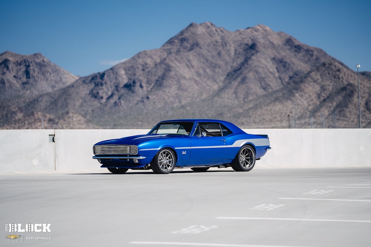 Mark Allen's beautiful 1967 Camaro RS/SS is powered by an LT4 crate engine.*