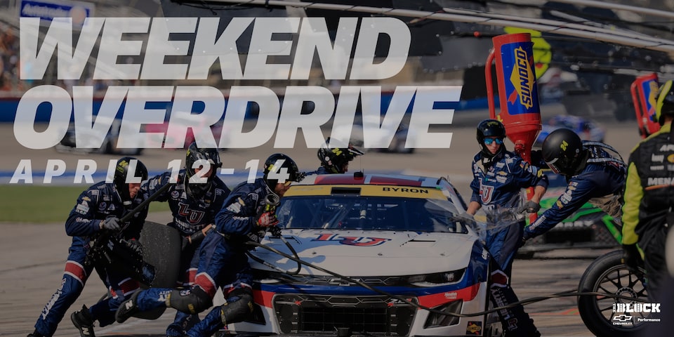 Weekend Overdrive: April 12-14