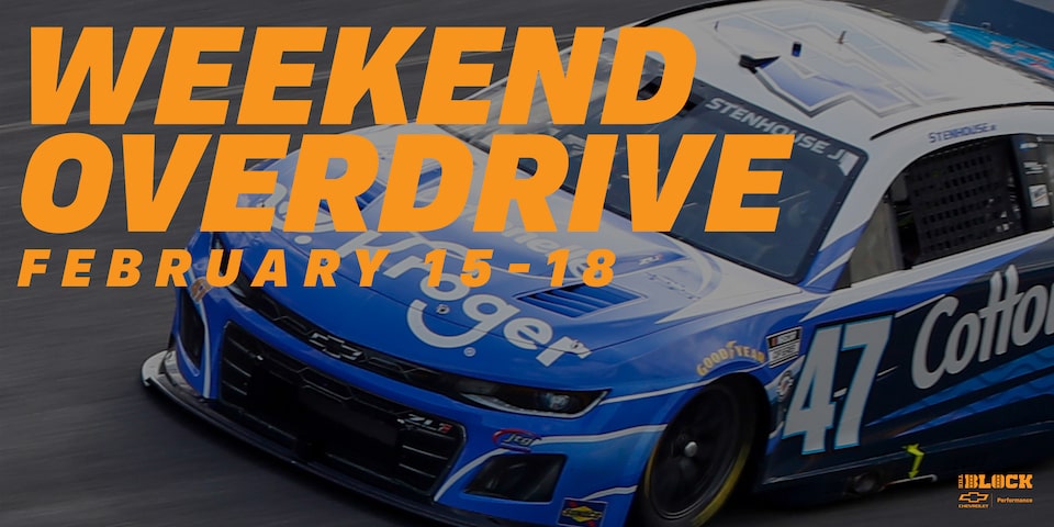 Weekend Overdrive: February 15-18