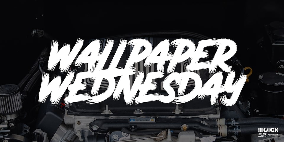 Wallpaper Wednesday: LT4 Crate Engine in a 1954 Bel Air