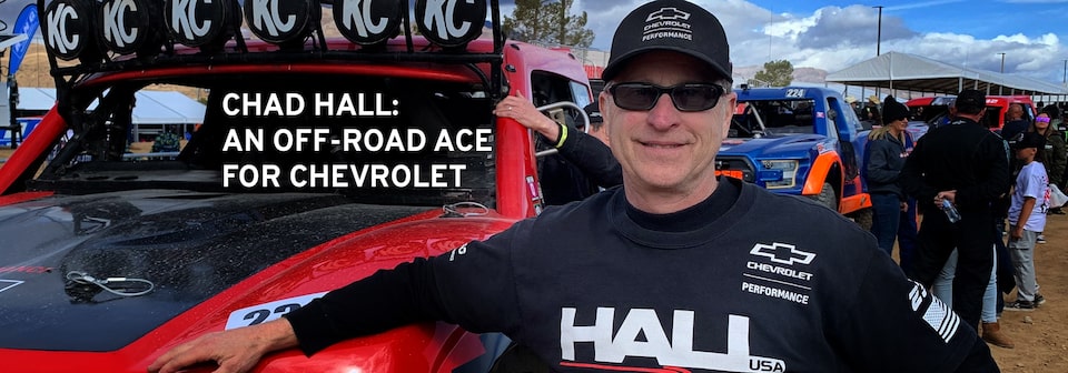 chad hall an off-road ace for chevrolet