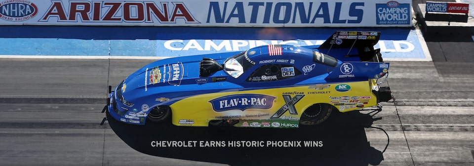 chevrolet earns historic phoenix wins