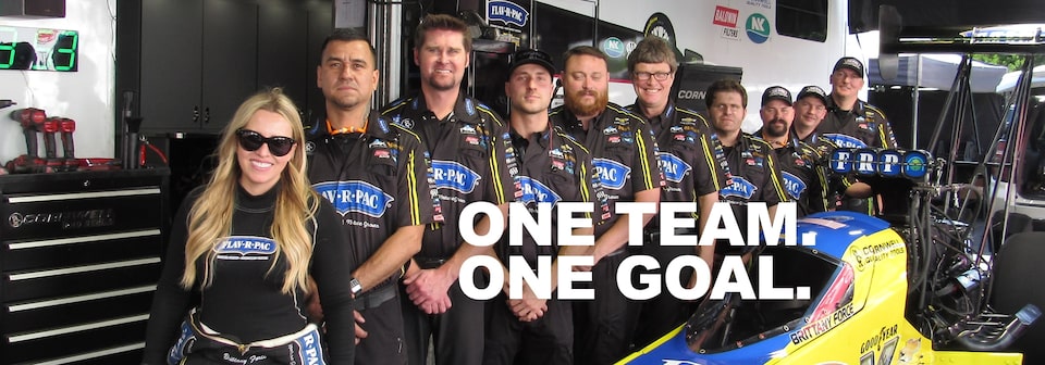 one team one goal how to win a top fuel championship