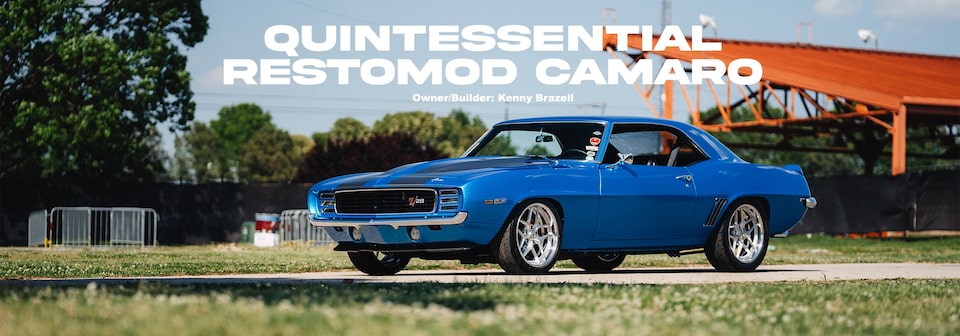 quintessential restomod camaro kenny brazells 1969 model features modern ls3 power