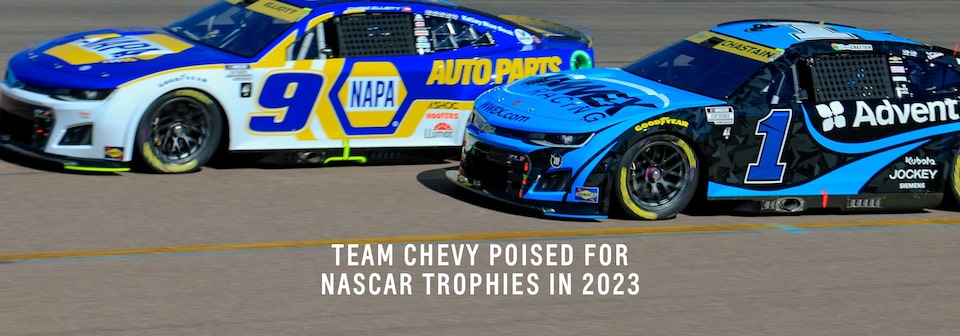 team chevy poised for nascar trophies in 2023