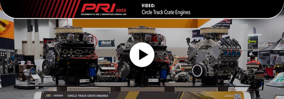 video circle track crate engines