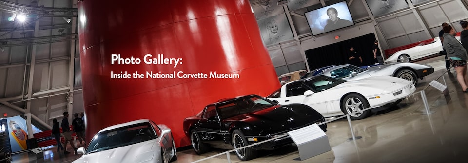 photo gallery inside the national corvette museum